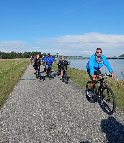Radfahren mit Franz - Donaupark Camping Tulln