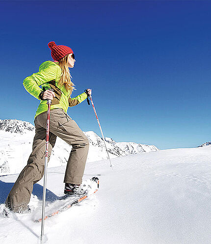 Snowshoeing, © Innsbruck Tourismus / Edi Groeger