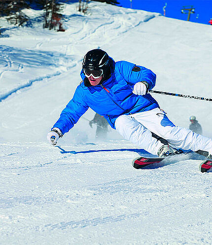 Skiers on the Postalm, (c) WTG/Savel