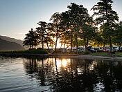 Abendstimmung am See