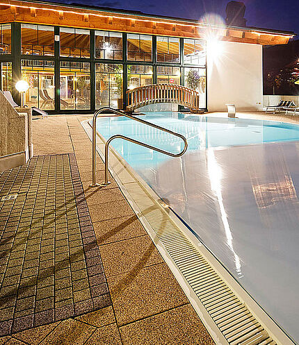 Tiro Camp Fieberbrunn Wellness Pool