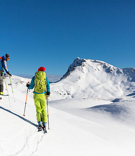 Unique panoramic views along the KAT ski tour, © Valentin Widmesser