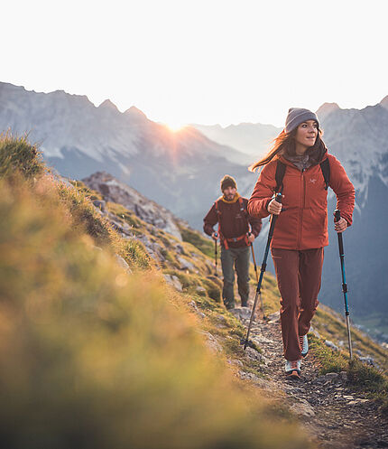 Hiking sunrise, (c) Tiroler Zugspitz Arena / C.Jorda