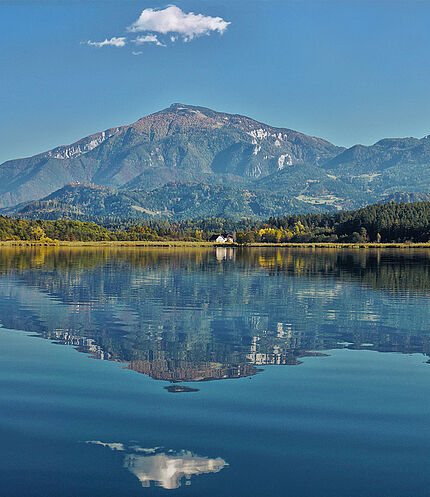 Herbst am Turnersee Camping Breznik