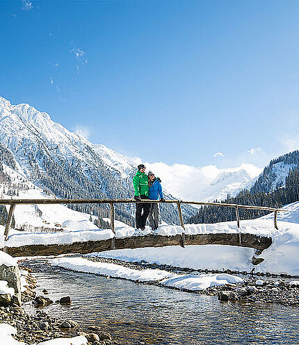 Winter hiking in the Wimmertal, © Zillertal Arena